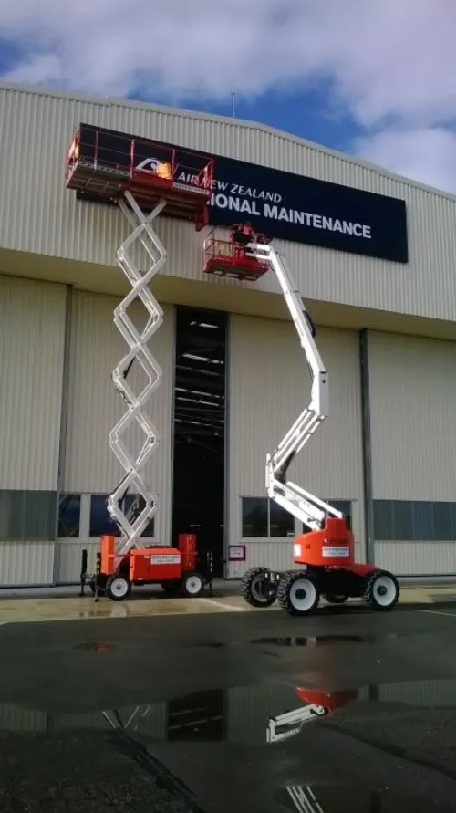 Access Hire - Elevated Work Platform Hire - 10m Rough Terrain Diesel Scissor Lift For Hire - SRT3370